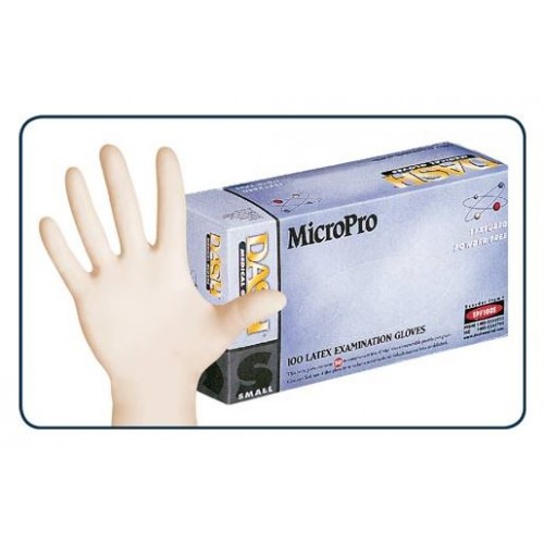 MicroPRO PF Latex Exam Gloves (Case of 10 boxes)