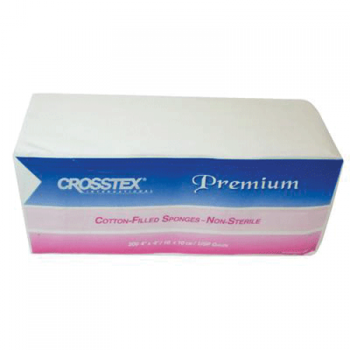 PREMIUM Sterile Cotton-Filled Sponges Exodontia 2x2 5000/Case