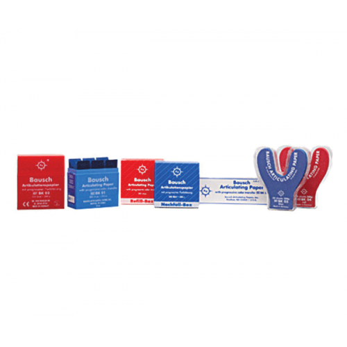 Articulating Paper 200 micron Strips Refill Blue 300/Pk