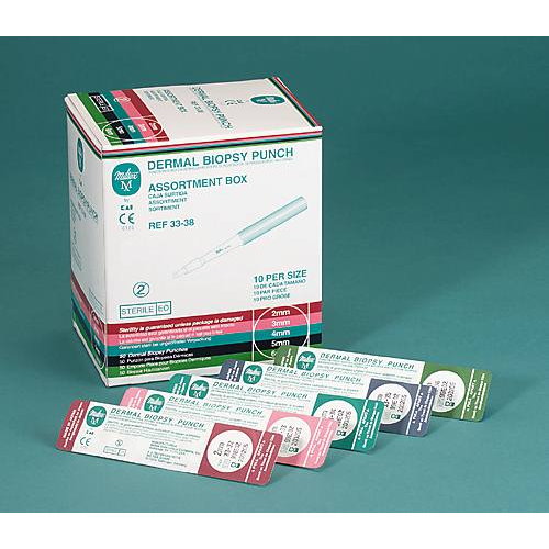 Biopsy Punch Disposable Assorted 50/Pk