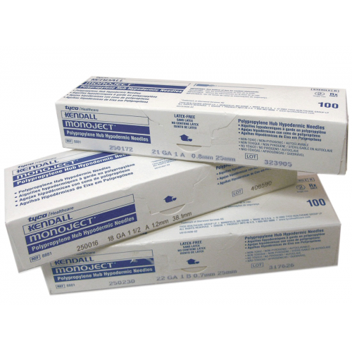 Monoject Needles Plastic 100/Bx 30XS