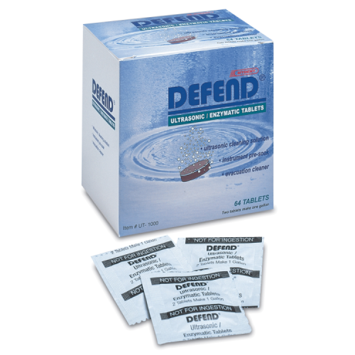 Defend Ultrasonic Cleaning Tabs 64/Bx