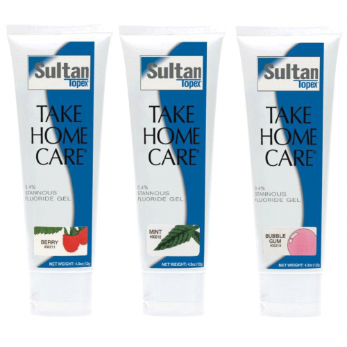Home Care 1.1% Neutral Fluoride Gel 4.3oz 12/Case