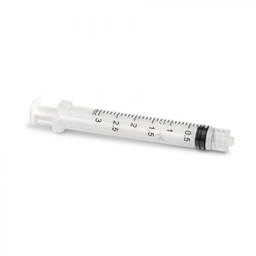 The Essentials Luer Lock Endo Irrigation Syringes 3cc 100/Pk