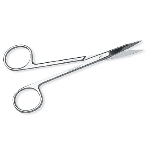 Vantage Crown and Collar Scissors 4-1/8” Curved