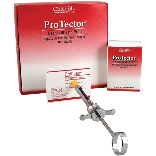 Pro Tector Needle Sheath Prop 2.5" x 3.25" 500/Pk