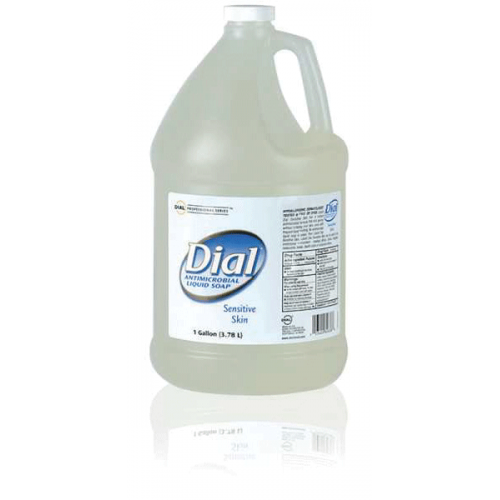 Dial Sensitive Skin Liquid Hand Soap Antimicrobial 1-Gallon