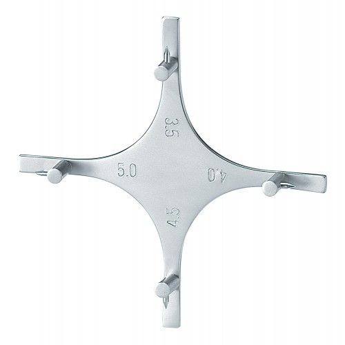 Bracket Positioning Gauge, With Metal Tips - 1 piece