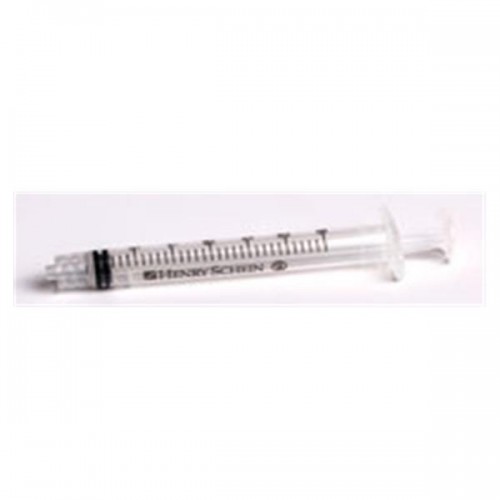 Syringe 3cc Luer Lock w/o Needle General Use 100/Bx