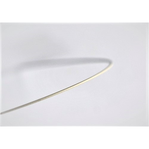 Stainless Round - Micro Dental White Arch, 25/pk