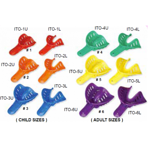 Excellent-Colors™ - Disposable Impression Trays (60 trays)