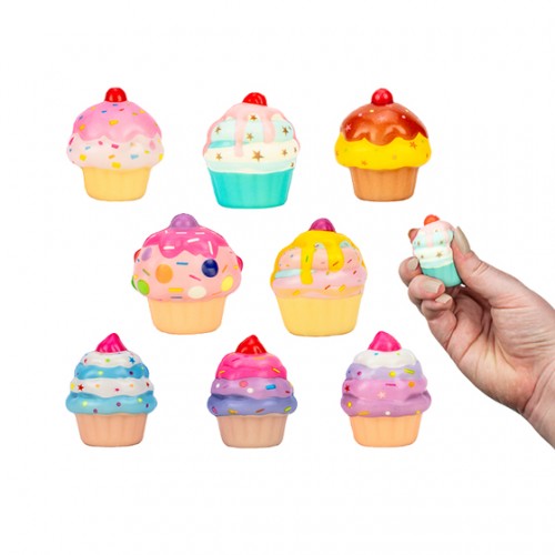 Squishy Cupcake Assortment (100 per pack)