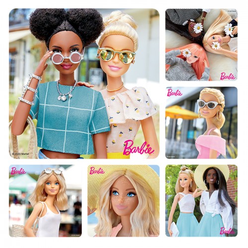 Barbie Stickers 100/roll