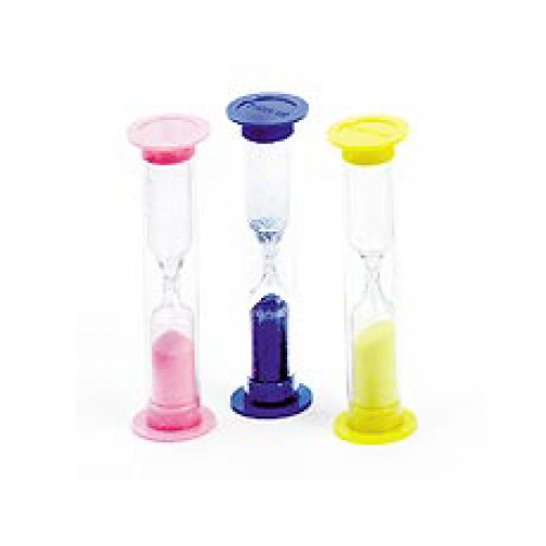 Timer 3 Minute Neon Colors Assorted - 50/Pk