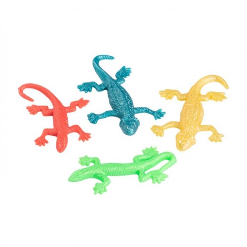4" Stretch Lizard Assortment (12pk)