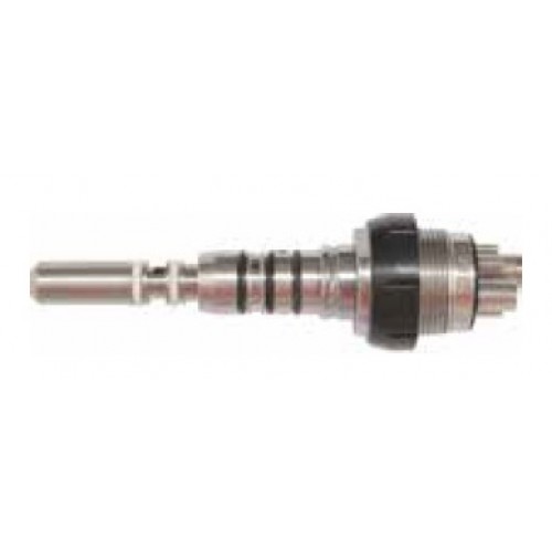 6 Hole (ISO-C) Fiber Optic Connector-Fits Handpiece With KAVO "Multiflex" Quick Connector System