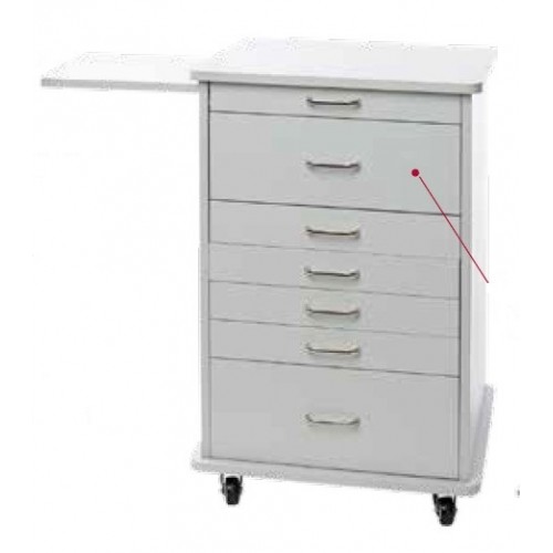 Assistant’s “North Carolina” Mobile Cabinet RT pull out (White)