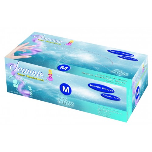 Blue Gloves - 1 Case/10 Boxes | Jeannie