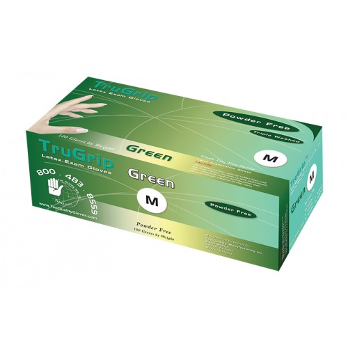 Green (Latex) Case of 10 boxes | TruGrip