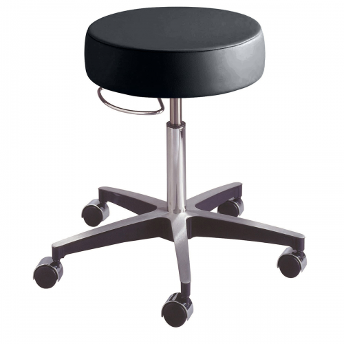 1100 Series Dental Stool - Height Range. 20"-27.5" With Swing Arm