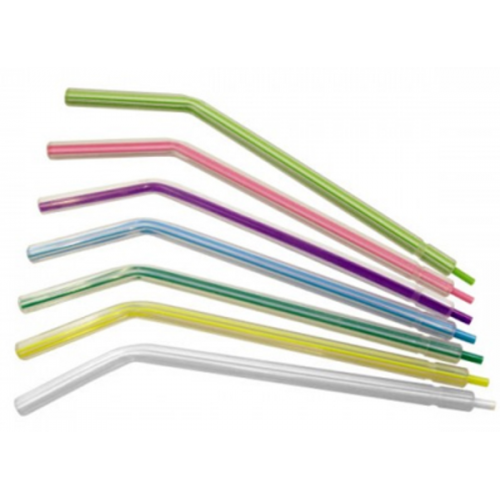 Crystal Tip Type Air/Water Tips Plastic Core Rainbow 1600/Pk
