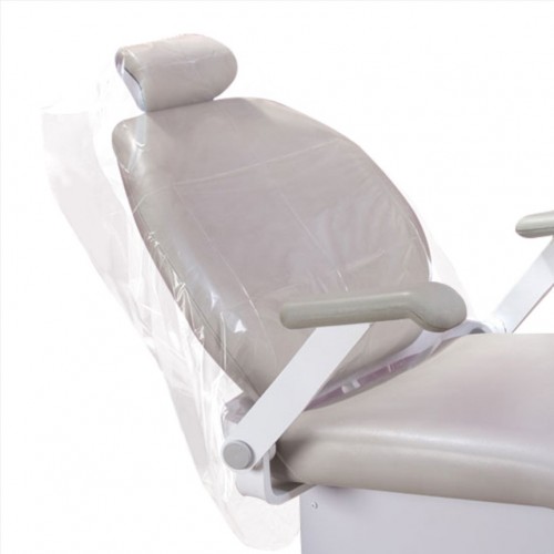 Chair Sleeves, Half, 32" x 32", Clear, 200/Pk, 101163