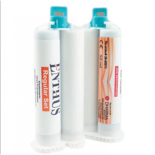 Dharma Research - Enthus Bite Registration, Regular Set, Spearmint, 2 x 50ml, 38-00011