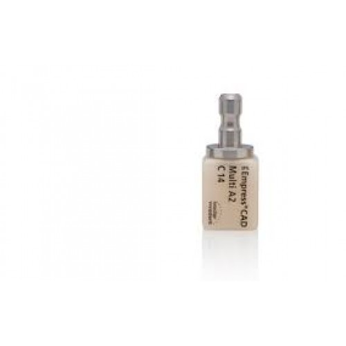 IPS Empress CAD, for CEREC and inLab Multi Blocks, C14, A2, 5/Pk L/5, 602605