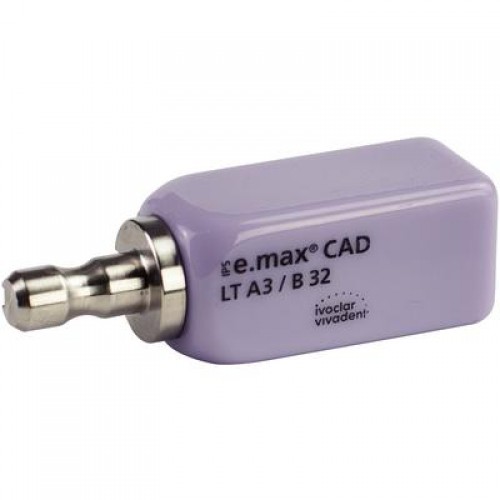IPS e.max CAD, for CEREC and inLab LT, B32, A3, 5/Pk, 648206