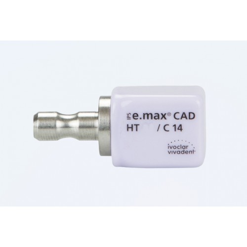 IPS e.max CAD, for CEREC and inLab HT, C14, C4, 5/Pk, 626419