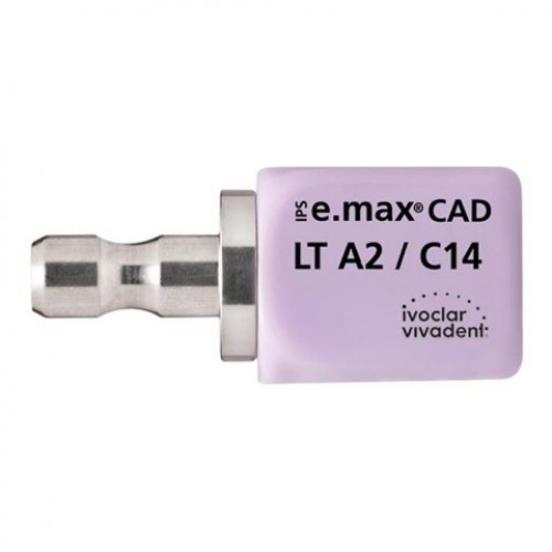 IPS e.max CAD, for CEREC and inLab LT, A14 (S), A2, 5/Pk, 678785