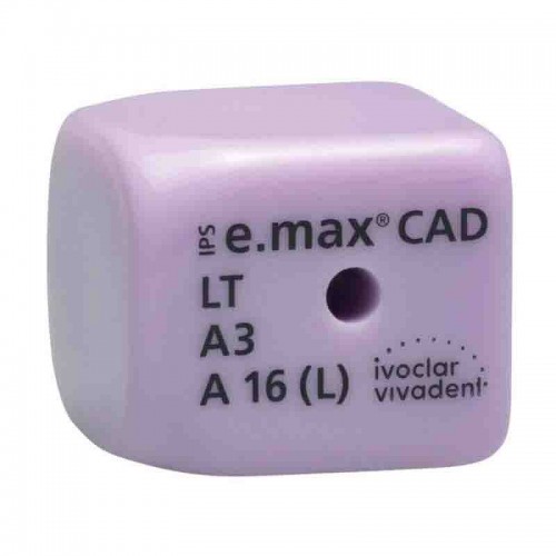 Ivoclar - IPS e.max CAD CER/inLab LT A3 A16 (L)/5, 644386