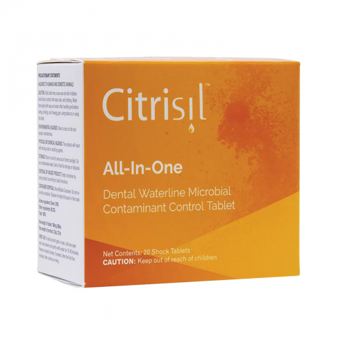 CitriSil Dental Waterline Cleaner, Shock Tablets, 20/Pk, ECS-20