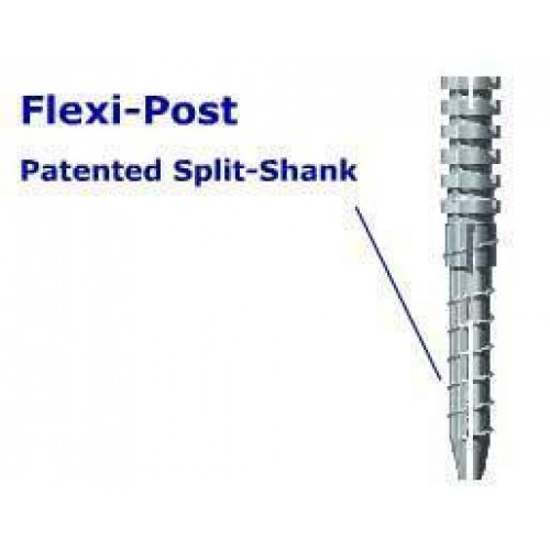 Flexi-Post, Stainless Steel, Economy Refill, 30/Pk