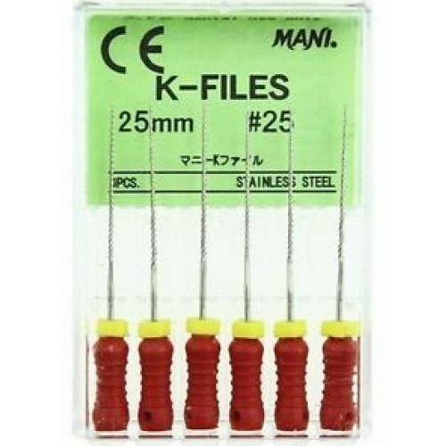 K-Flex Files 25 mm #25 6/Bx