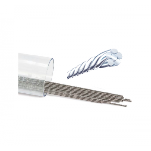 Coaxial Stainless Steel  5+1 Flex Wires Lenght 350mm 10 sticks/Tube