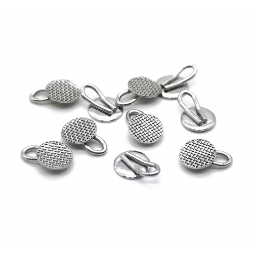 Bondable Lingual Rings, Caplin hooks, 10 pcs/Bag