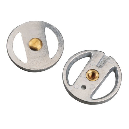 Metal Mounting Plates (1 Pair)