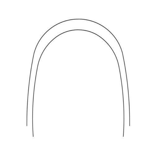Beta Titanium Archwire, Natural (10 ct)